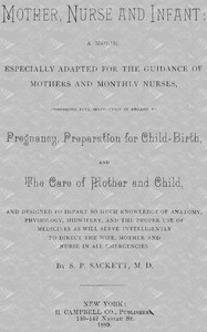 Mother, Nurse and Infant - S. P. Sackett